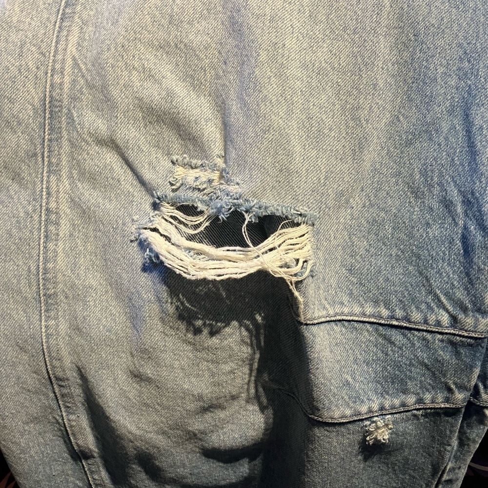 Good Luck Distressed Barrel Jeans - Picture 9 of 9